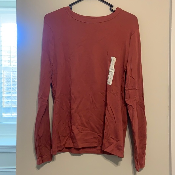 NWT A New Day pink longsleeve tee- large - Picture 1 of 4